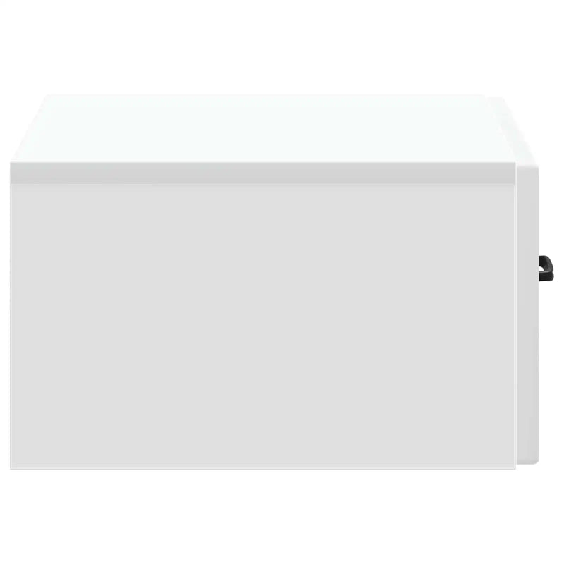 Wall-Mounted Bedside Cabinet White 49 x 34.5 x 20 cm