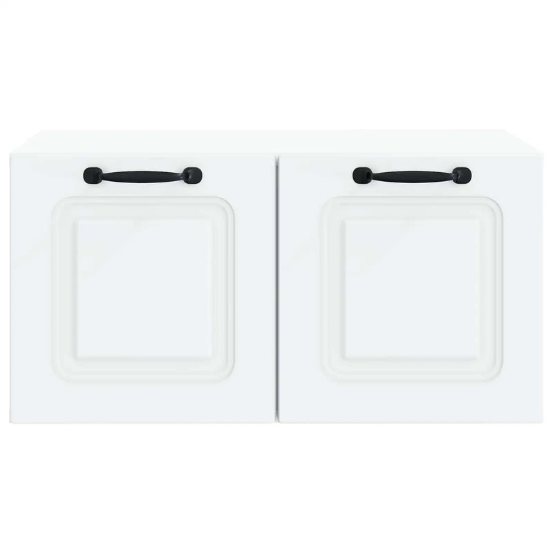 Wall-Mounted TV Cabinet White 59.5 x 41 x 30 cm Engineered Wood