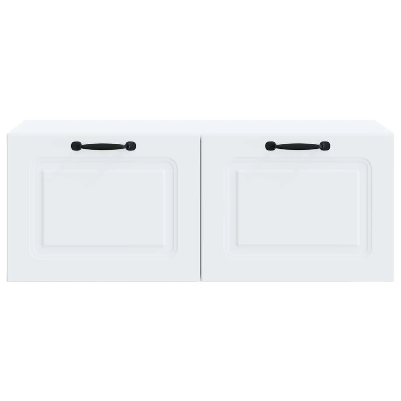 Wall-Mounted TV Cabinet White 78.5 x 41 x 30 cm Engineered Wood