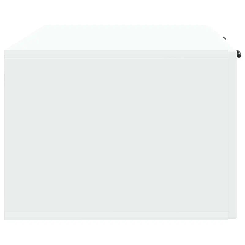 Wall-Mounted TV Cabinet White 98 x 41 x 30 cm Engineered Wood