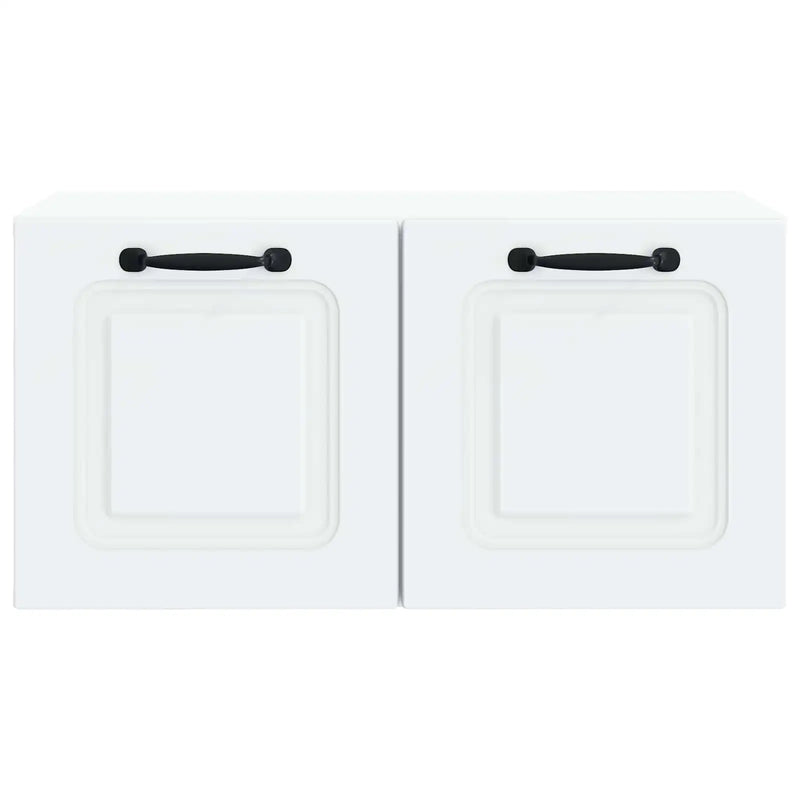 Wall-Mounted TV Cabinet White 59.5 x 31 x 30 cm Engineered Wood