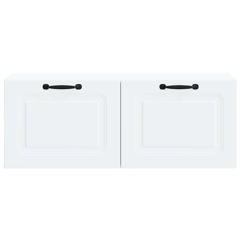 Wall-Mounted TV Cabinet White 78.5 x 31 x 30 cm Engineered Wood