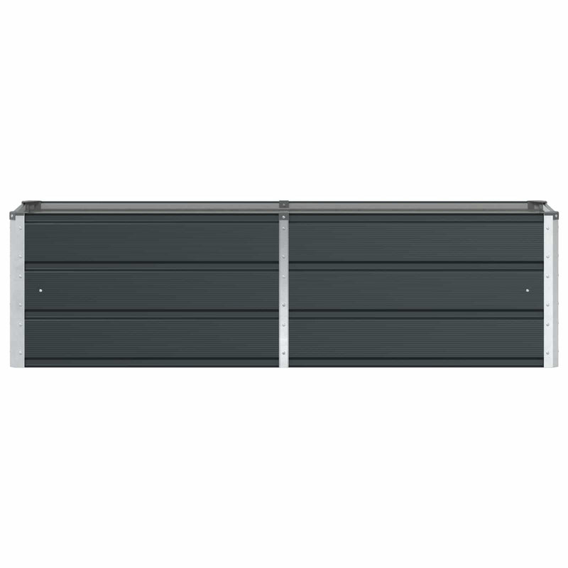 vidaXL Planter Anthracite 160 x 40 x 45 cm Steel