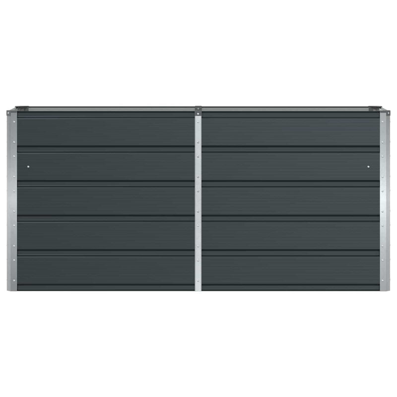 Planter Anthracite 160 x 40 x 75 cm Steel
