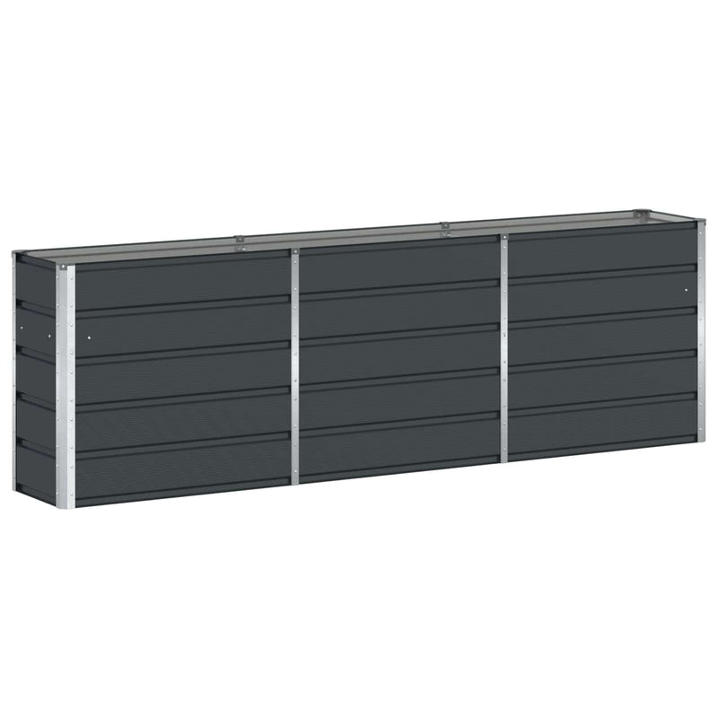 Planter Anthracite 160 x 40 x 75 cm Steel