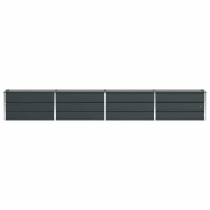 Planter Anthracite 320 x 40 x 45 cm Steel