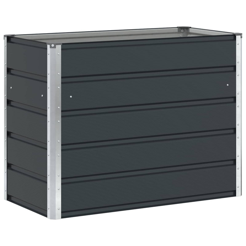 Planter Anthracite 480 x 50 x 45 cm Galvanised Steel