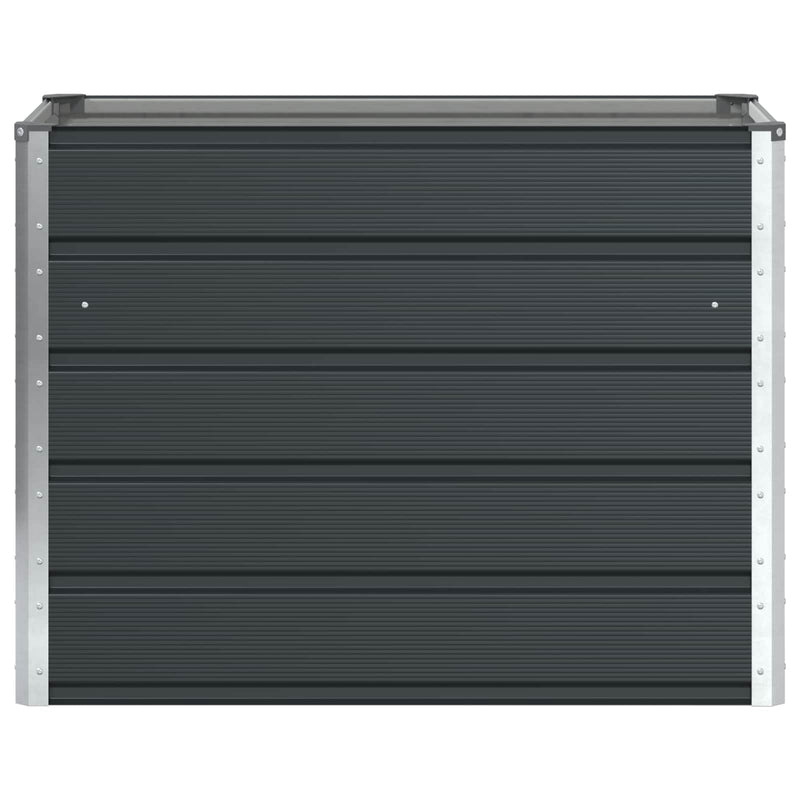 Planter Anthracite 480 x 50 x 45 cm Galvanised Steel