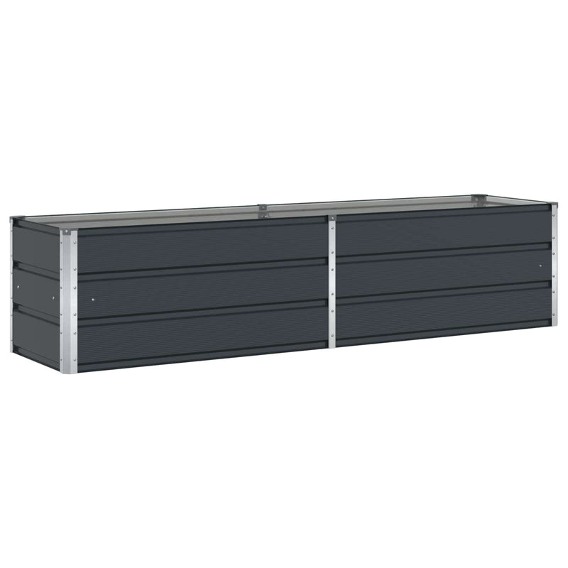 Planter Anthracite 480 x 50 x 45 cm Galvanised Steel