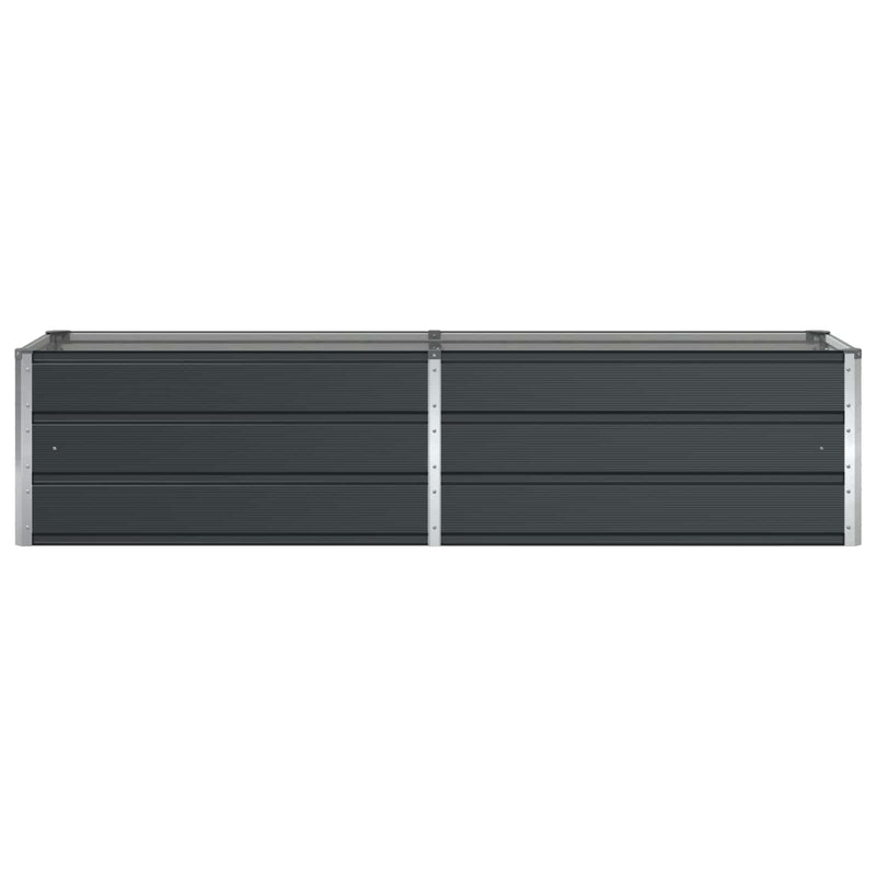 Planter Anthracite 480 x 50 x 45 cm Galvanised Steel