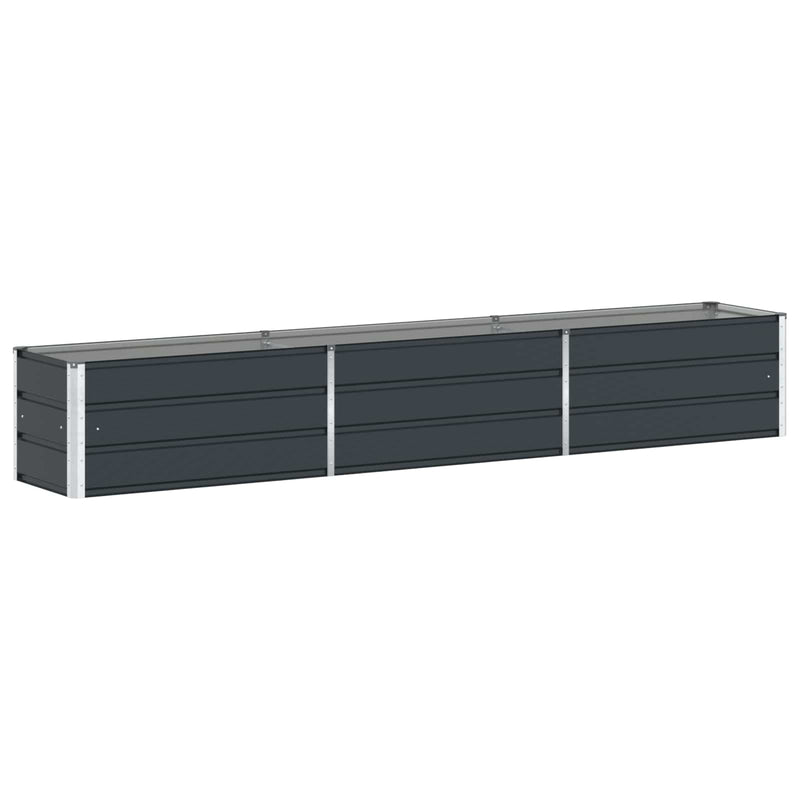 Planter Anthracite 480 x 50 x 45 cm Galvanised Steel