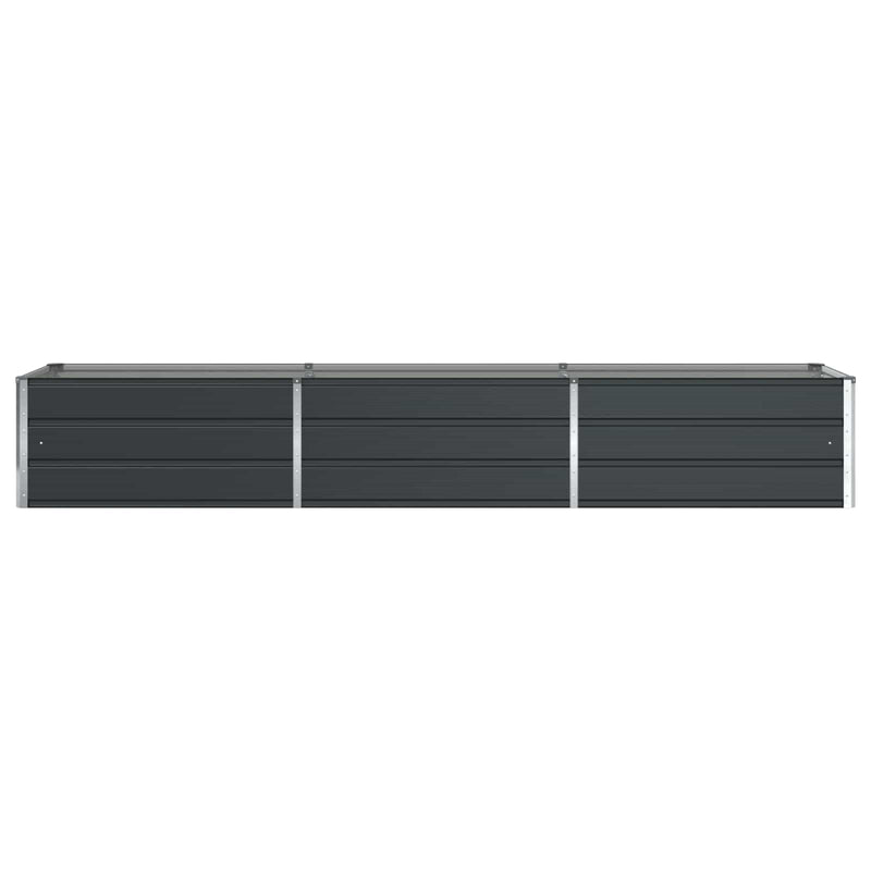 Planter Anthracite 480 x 50 x 45 cm Galvanised Steel