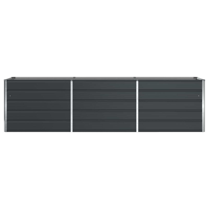 Planter Anthracite 480 x 50 x 45 cm Galvanised Steel