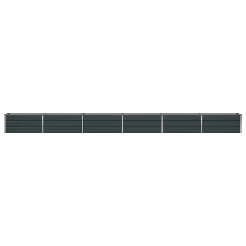 Planter Anthracite 480 x 50 x 45 cm Galvanised Steel