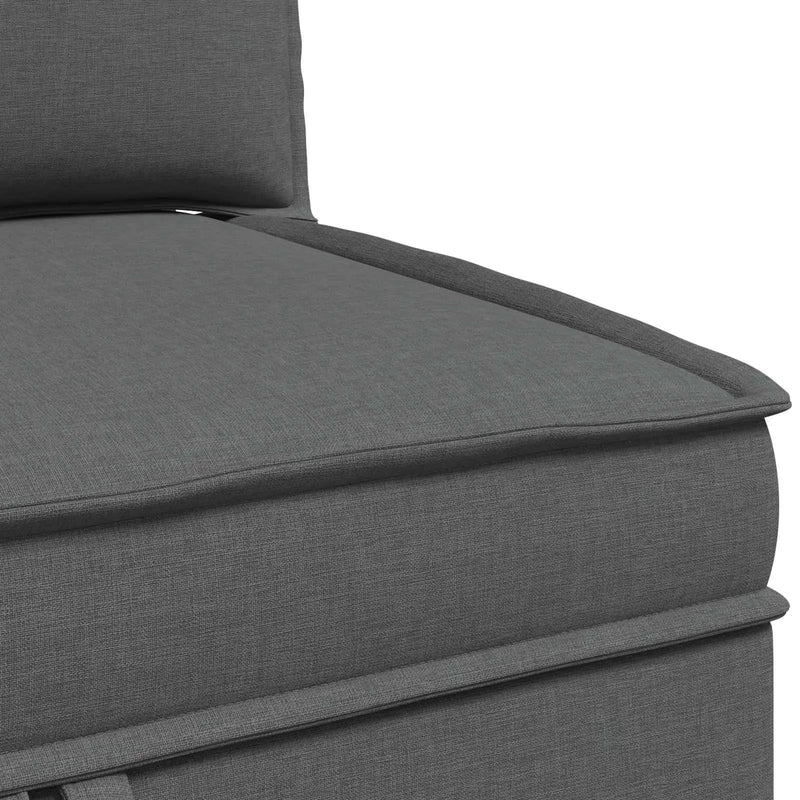Storage Ottoman Dark Grey