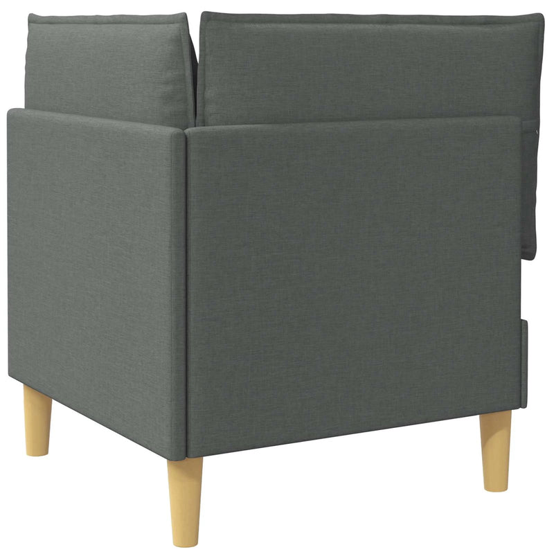 Storage Ottoman Dark Grey
