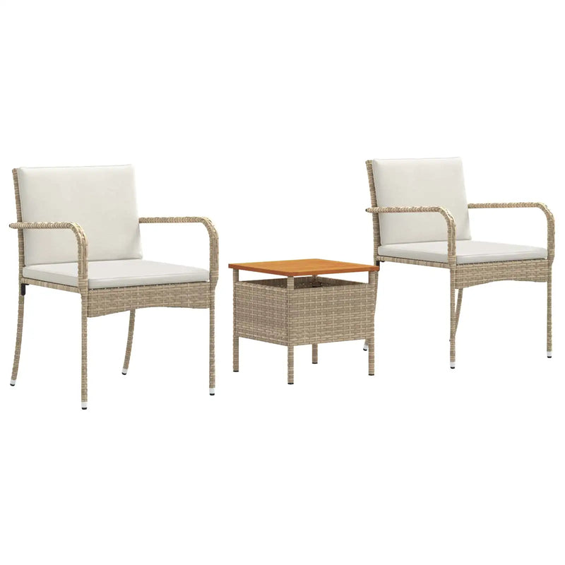 Garden set with Cushion steel