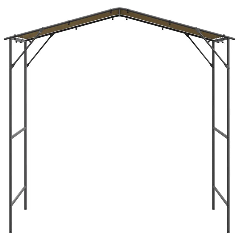 BBQ Gazebo 239.5 x 148 x 233.5 cm Beige