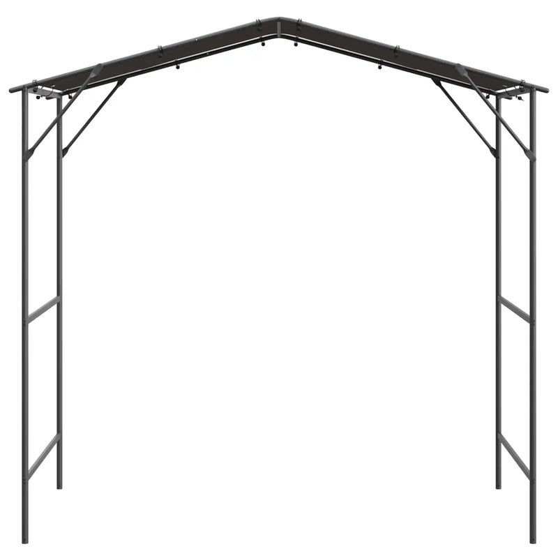 BBQ Gazebo 239.5 x 148 x 233.5 cm Anthracite