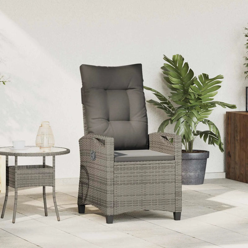 Reclining Garden Chairs 56 x 60 x 112 cm steel