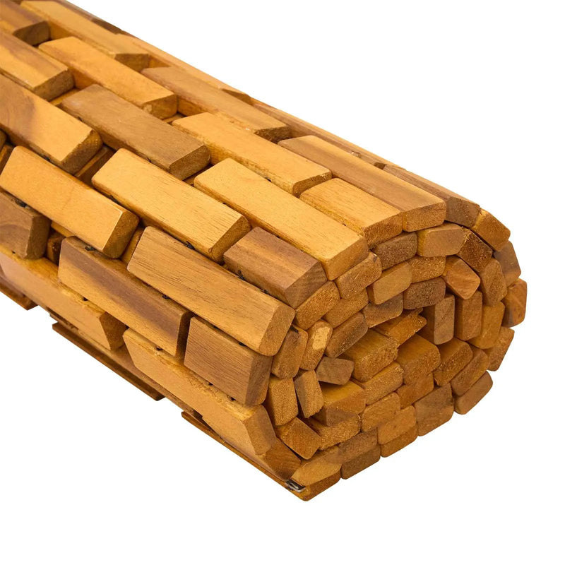 Bath Mats Natural 85 x 120 cm Solid Acacia Wood