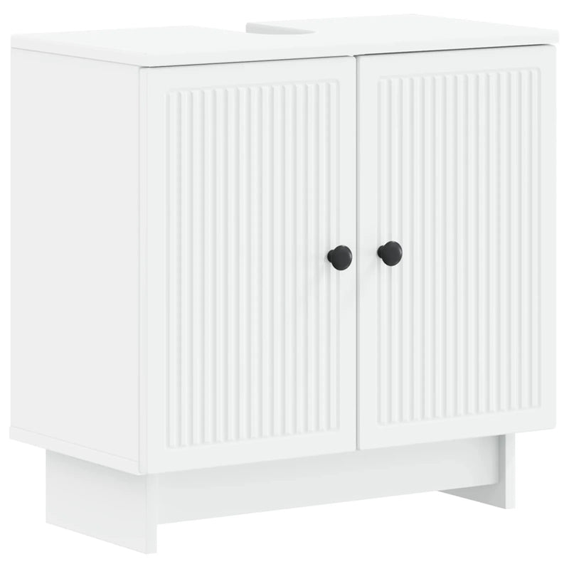 Bathroom Sink Cabinet UTRECHT White 59.5 x 31.5 x 59 cm
