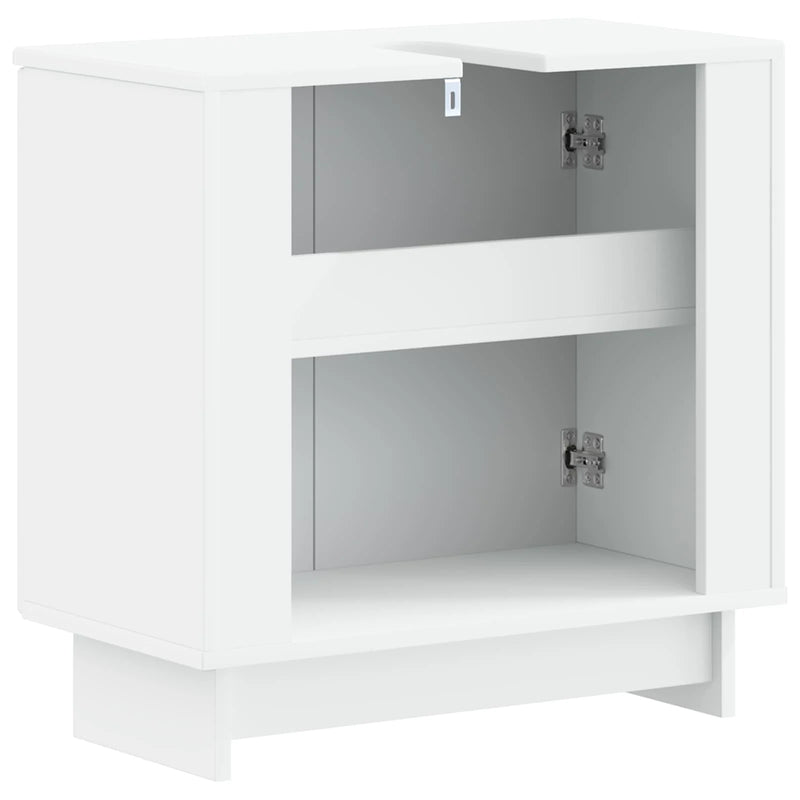 Bathroom Sink Cabinet UTRECHT White 59.5 x 31.5 x 59 cm