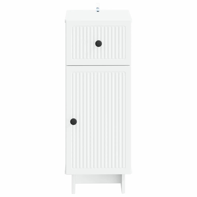 Bathroom Storage Cabinet EDE White 30 x 31 x 80 cm