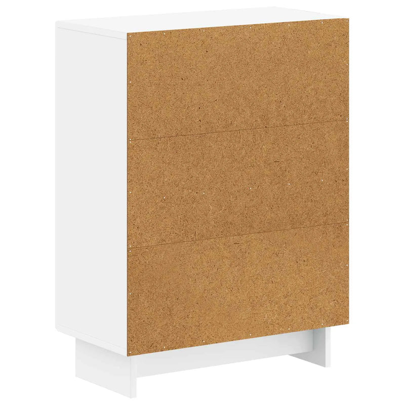 Bathroom Storage Cabinet EDE White 59.5 x 31 x 80 cm