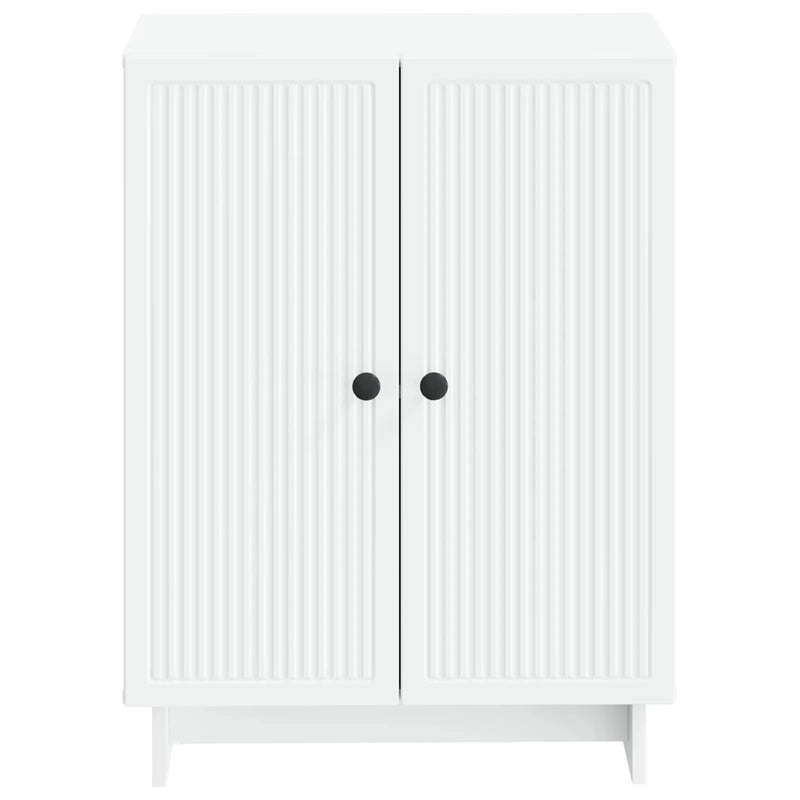 Bathroom Storage Cabinet EDE White 59.5 x 31 x 80 cm
