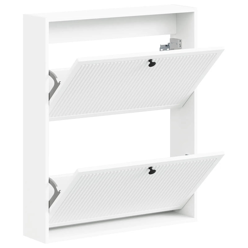Wall-Mounted Shoe Cabinet EDE 71 x 17 x 86 cm Engineered Wood