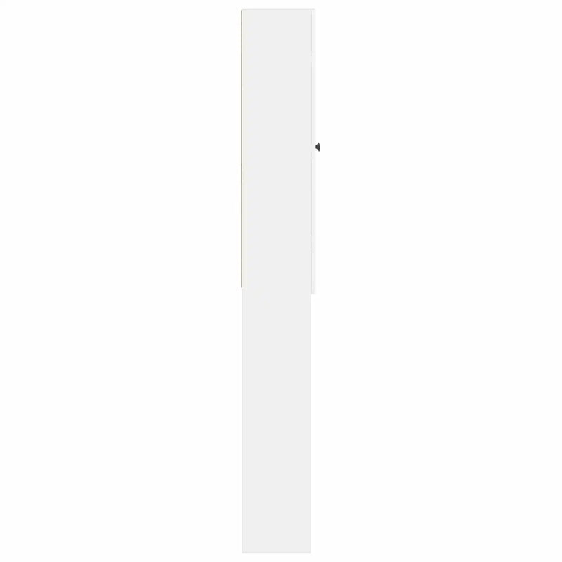 Toilet Cabinet EDE White 66 x 25.5 x 190 cm Engineered Wood