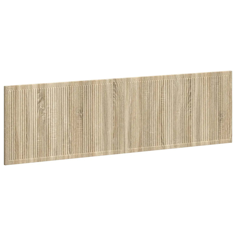 Wall-Mounted Headboard EDE Sonoma Oak Engineered Wood
