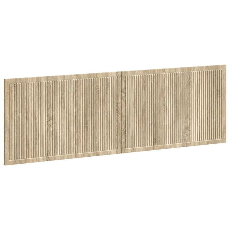 Wall-Mounted Headboard EDE Sonoma Oak Engineered Wood