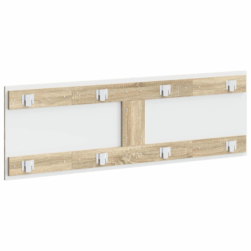 Wall-Mounted Headboard EDE Sonoma Oak Engineered Wood