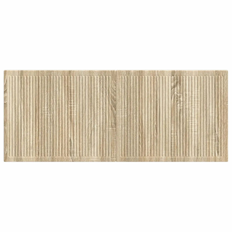 Wall-Mounted Headboard EDE Sonoma Oak Engineered Wood