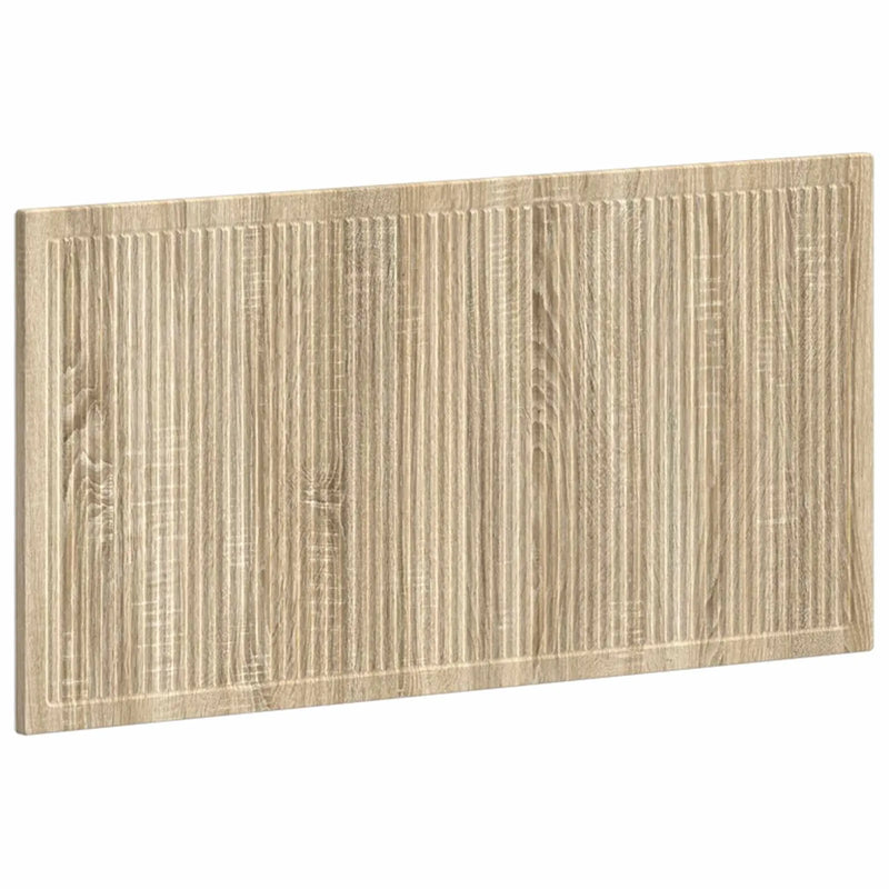 Wall-Mounted Headboard EDE Sonoma Oak Engineered Wood