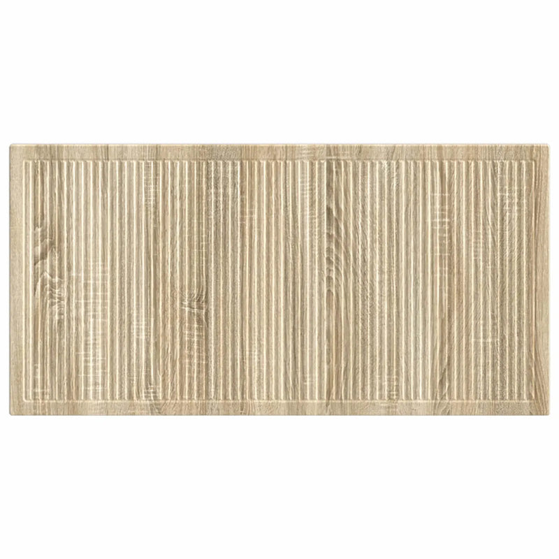 Wall-Mounted Headboard EDE Sonoma Oak Engineered Wood