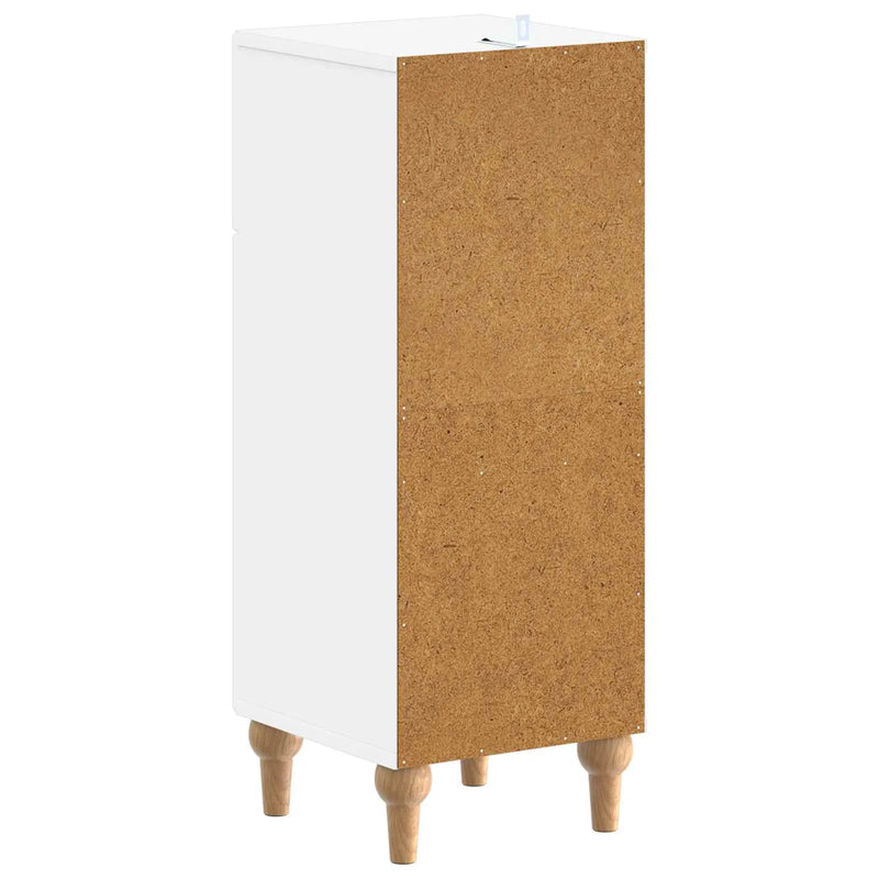 Bathroom Storage Cabinet ALKMAAR White 30 x 31 x 80 cm