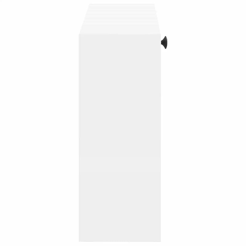 Wall-Mounted Shoe Cabinet ALKMAAR 71 x 17 x 43 cm White