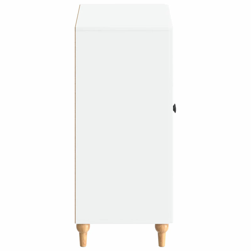 Shoe Cabinet ALKMAAR 59.5 x 39.5 x 90 cm Engineered Wood White