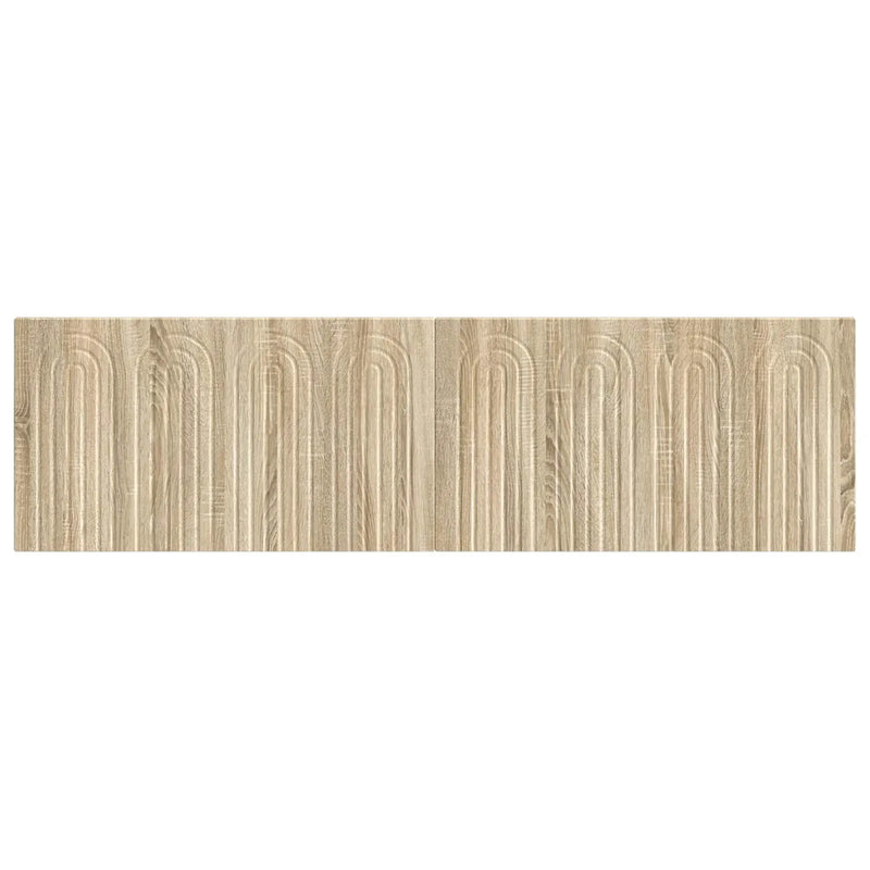 Wall-Mounted Headboard ALKMAAR Sonoma Oak Engineered Wood