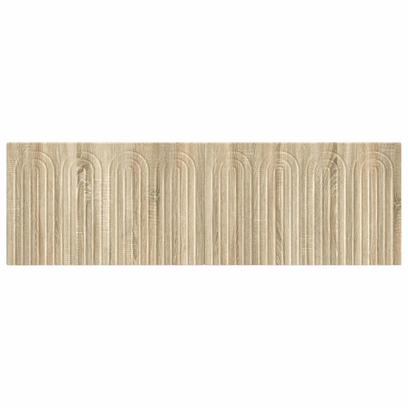 Wall-Mounted Headboard ALKMAAR Sonoma Oak Engineered Wood
