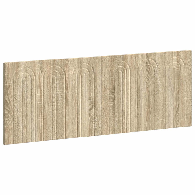 Wall-Mounted Headboard ALKMAAR Sonoma Oak Engineered Wood