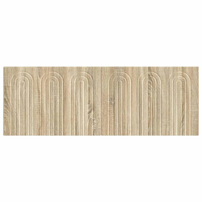 Wall-Mounted Headboard ALKMAAR Sonoma Oak Engineered Wood