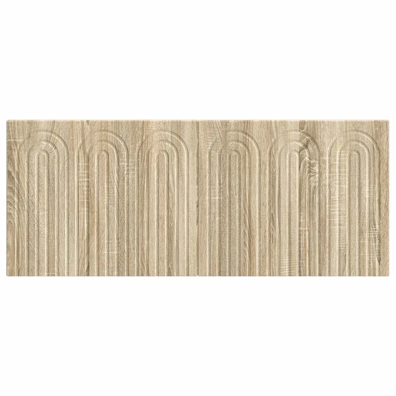 Wall-Mounted Headboard ALKMAAR Sonoma Oak Engineered Wood