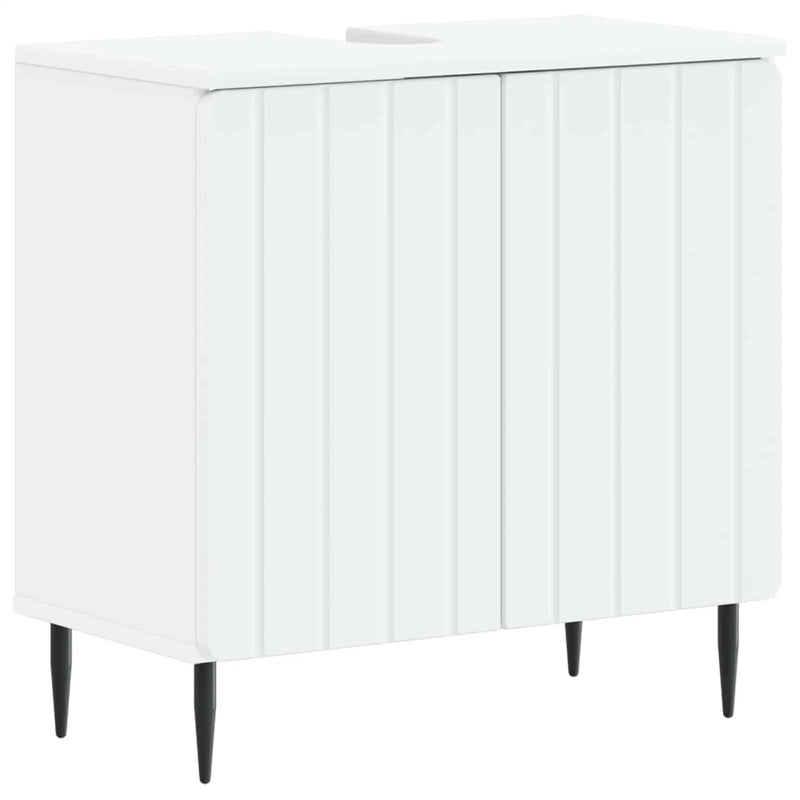 Bathroom Sink Cabinet ZWOLLE White 59.5 x 31.5 x 59 cm