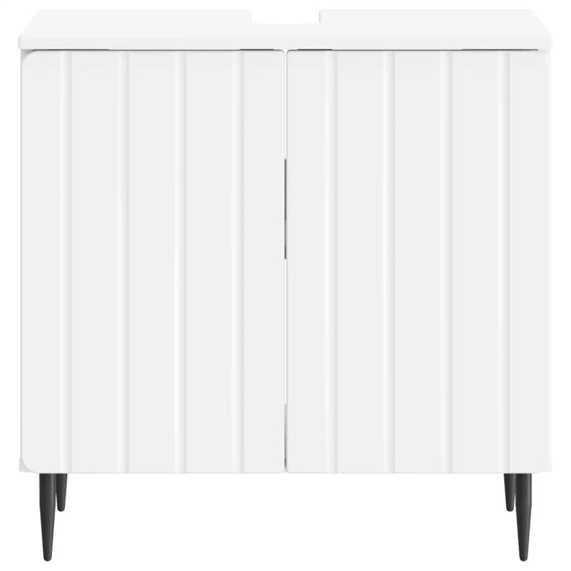 Bathroom Sink Cabinet ZWOLLE White 59.5 x 31.5 x 59 cm