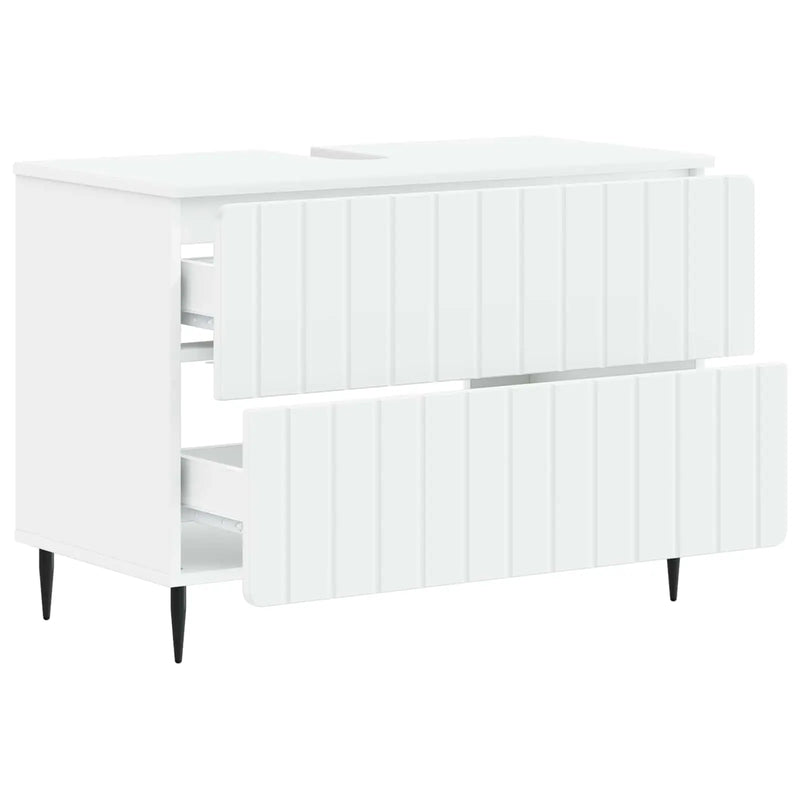 Bathroom Sink Cabinet ZWOLLE White 82 x 41 x 58.5 cm