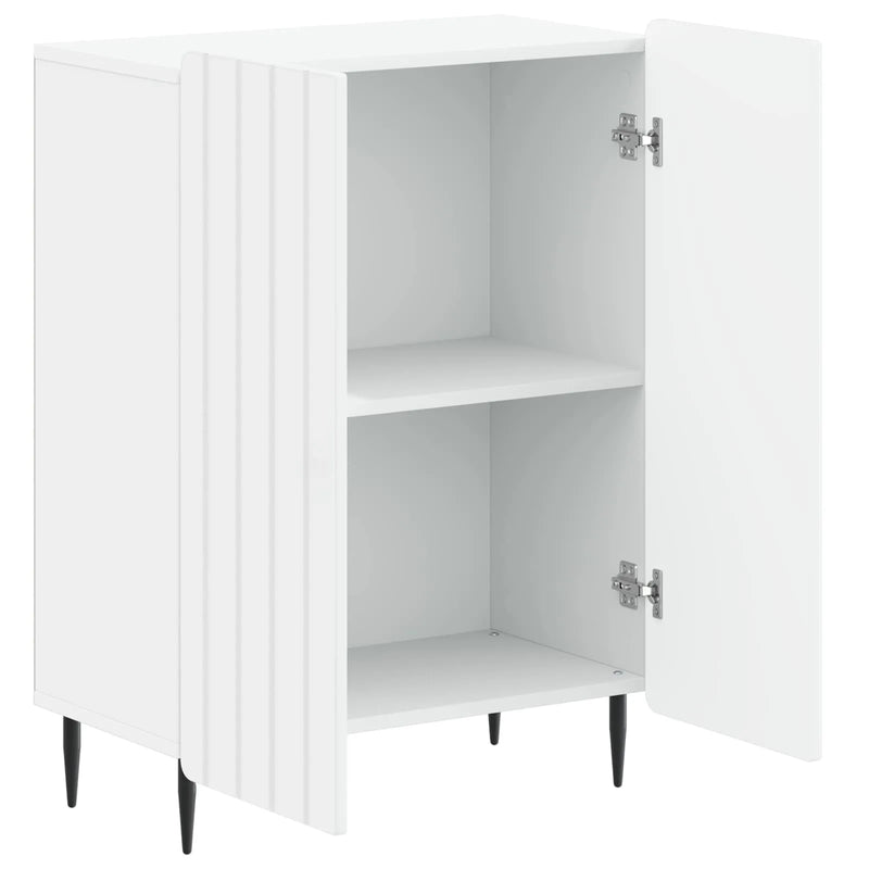 Bathroom Storage Cabinet ZWOLLE White 59.5 x 31 x 79.5 cm